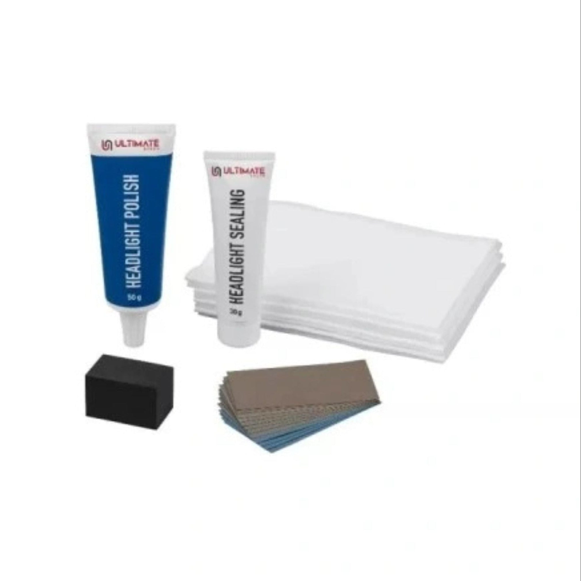 Ultimate Speed Headlight Cleaning Set 19-Piece